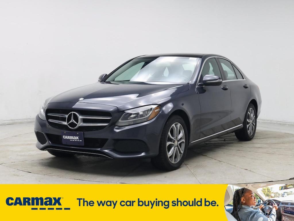 used 2015 Mercedes-Benz C-Class car, priced at $17,998