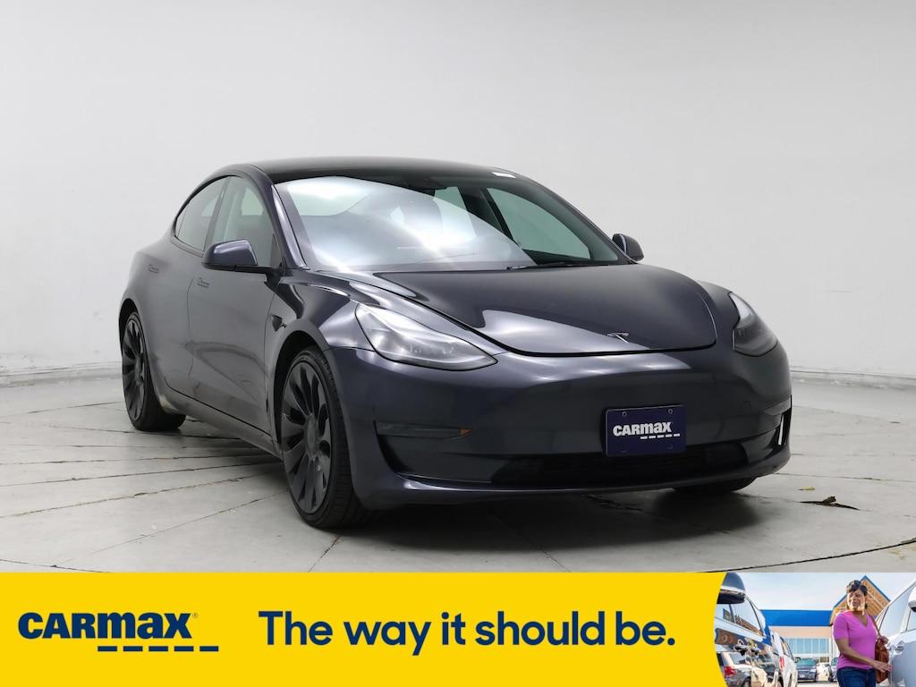 used 2023 Tesla Model 3 car, priced at $31,998