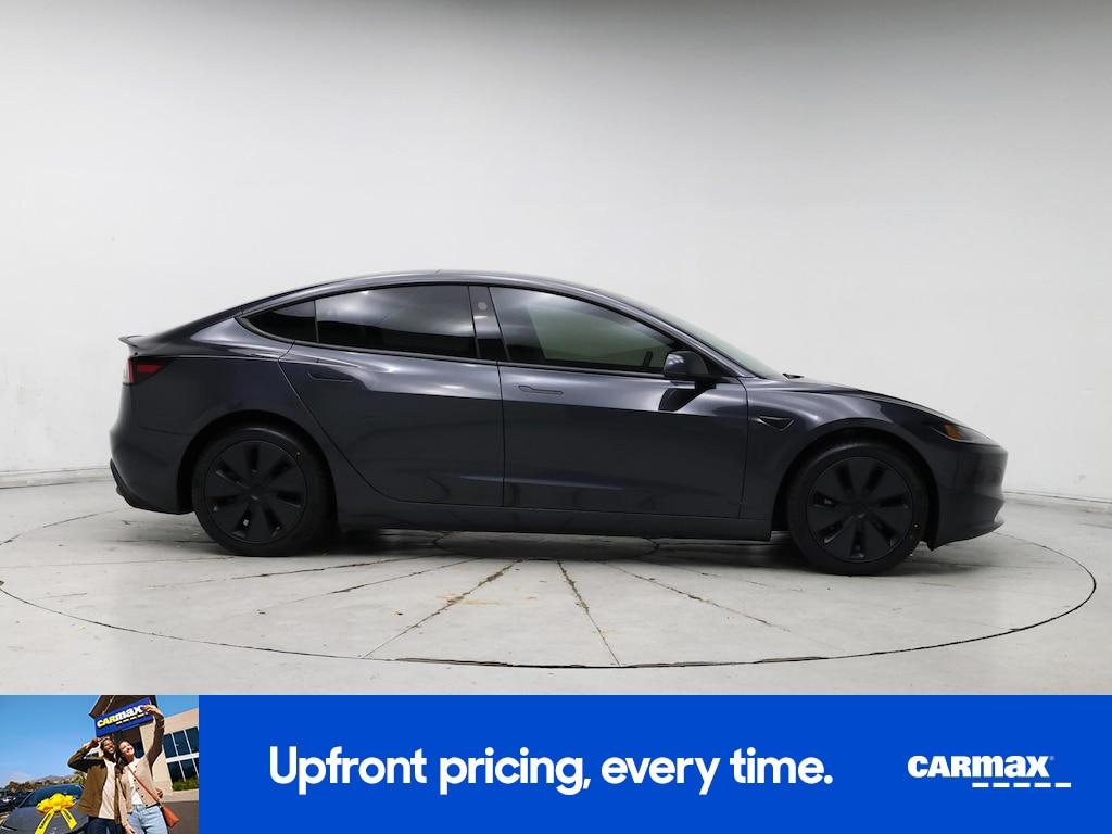 used 2025 Tesla Model 3 car, priced at $39,998