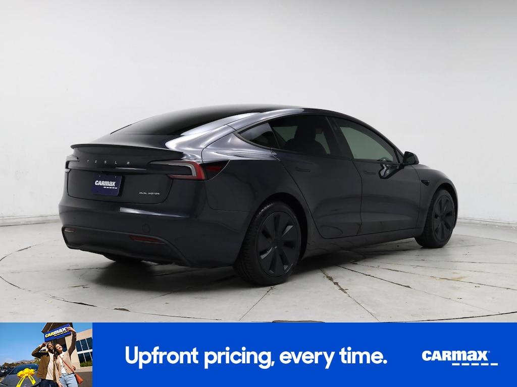 used 2025 Tesla Model 3 car, priced at $39,998