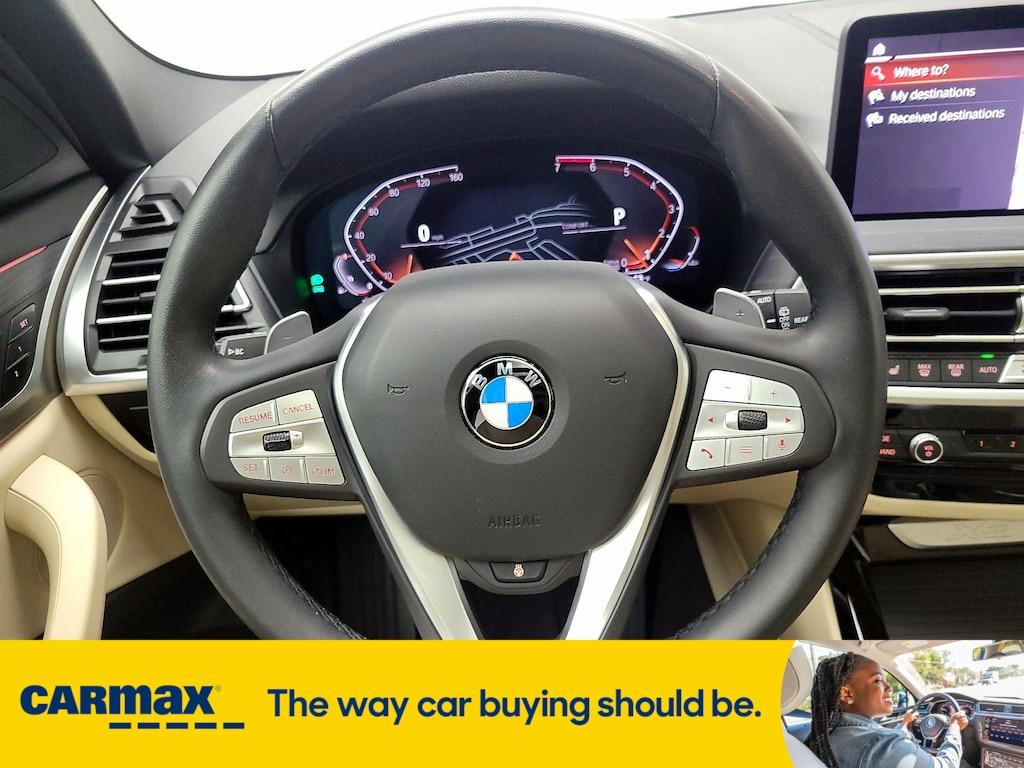 used 2022 BMW X3 car, priced at $35,998