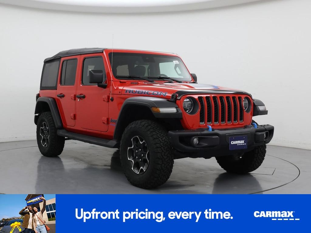used 2021 Jeep Wrangler Unlimited 4xe car, priced at $31,998