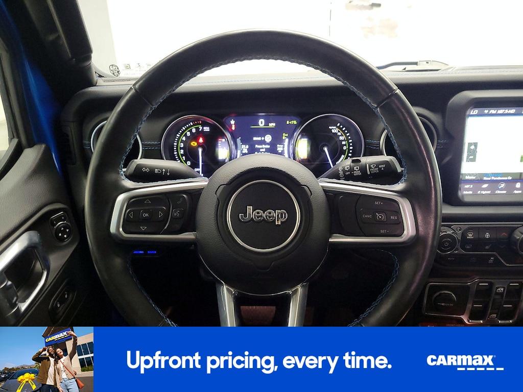 used 2022 Jeep Wrangler Unlimited 4xe car, priced at $35,998