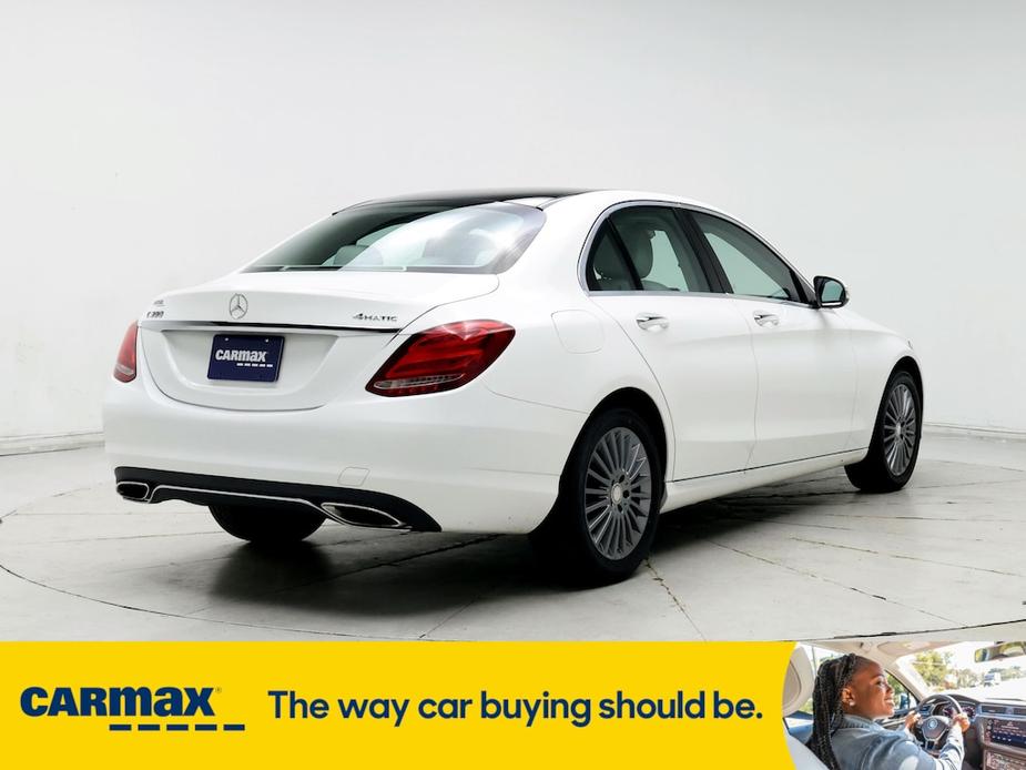 used 2015 Mercedes-Benz C-Class car, priced at $19,998