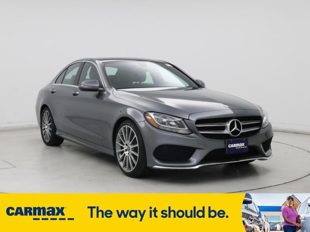 used 2018 Mercedes-Benz C-Class car, priced at $20,998