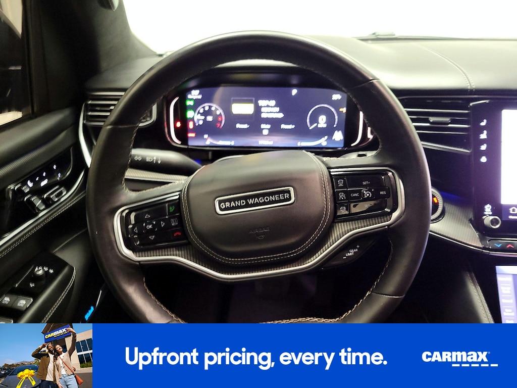 used 2022 Jeep Grand Wagoneer car, priced at $61,998