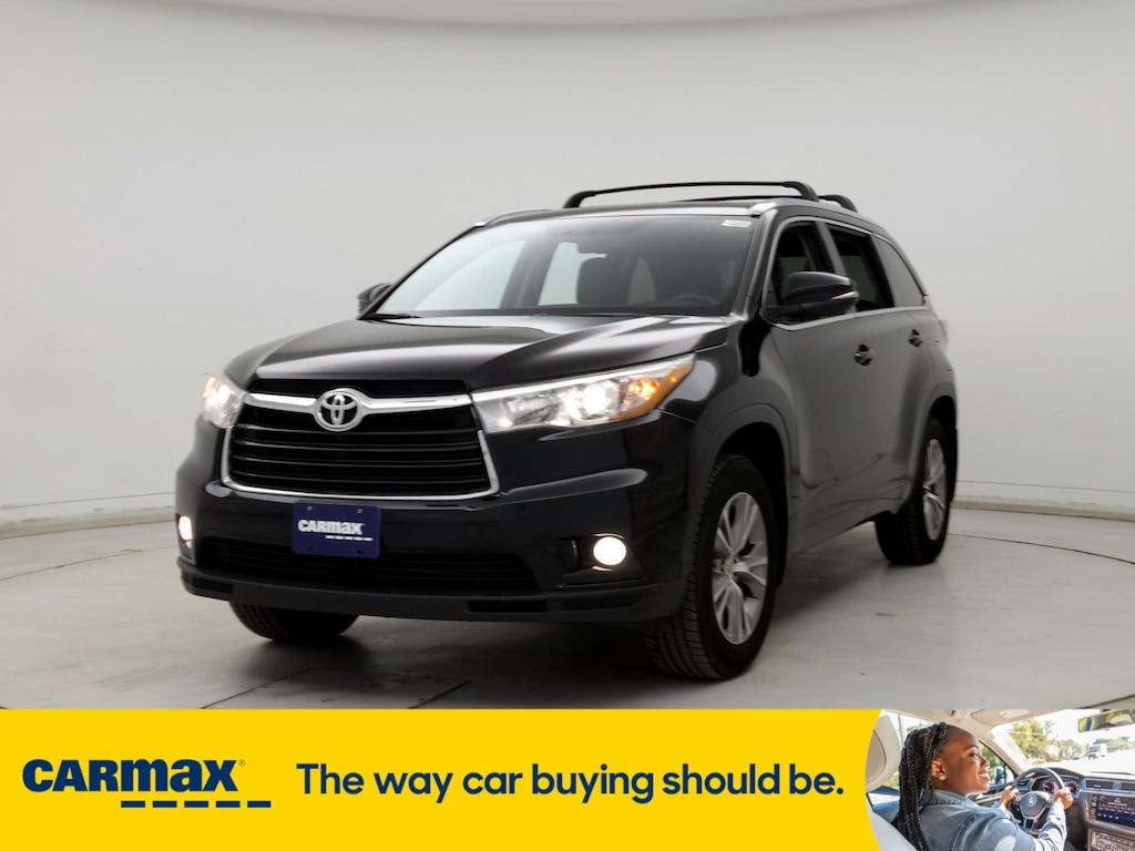 used 2015 Toyota Highlander car, priced at $23,998