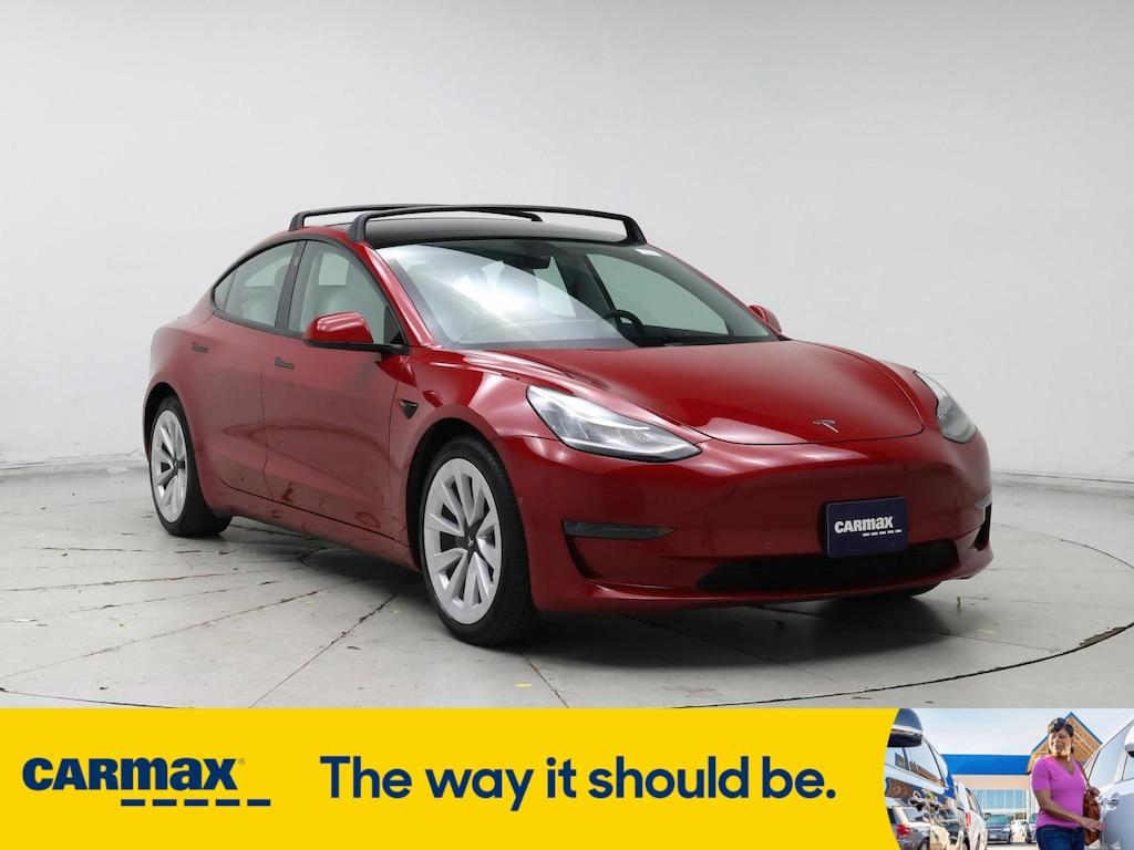 used 2022 Tesla Model 3 car, priced at $28,998