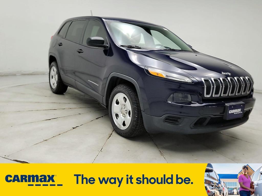 used 2014 Jeep Cherokee car, priced at $13,998