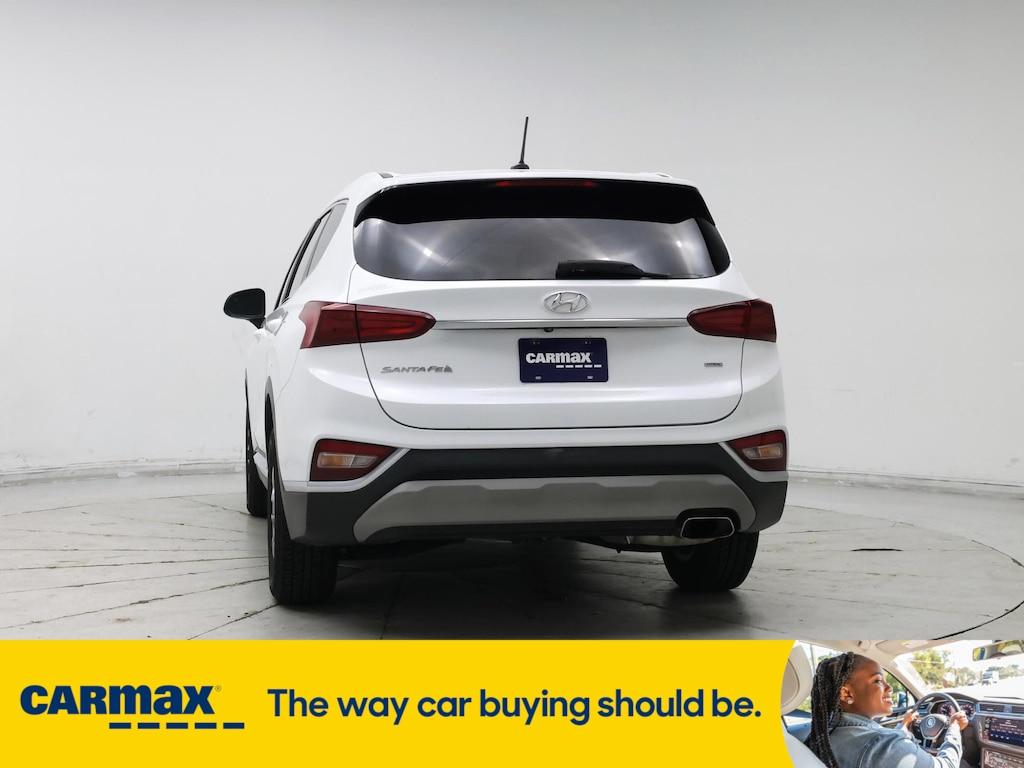 used 2019 Hyundai Santa Fe car, priced at $17,998