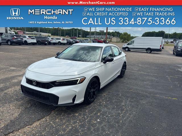 new 2025 Honda Civic car, priced at $29,055