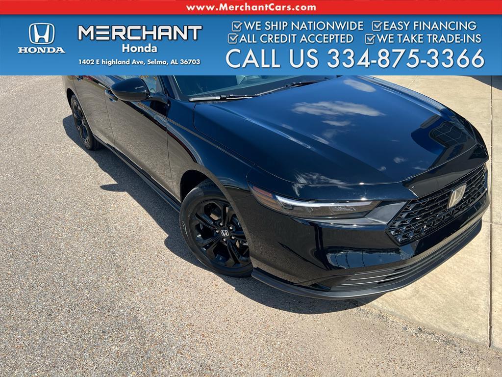 new 2025 Honda Accord car, priced at $31,755