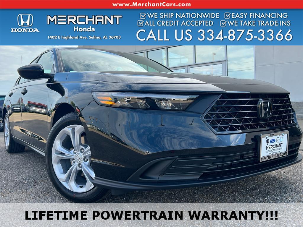 new 2025 Honda Accord car, priced at $29,445