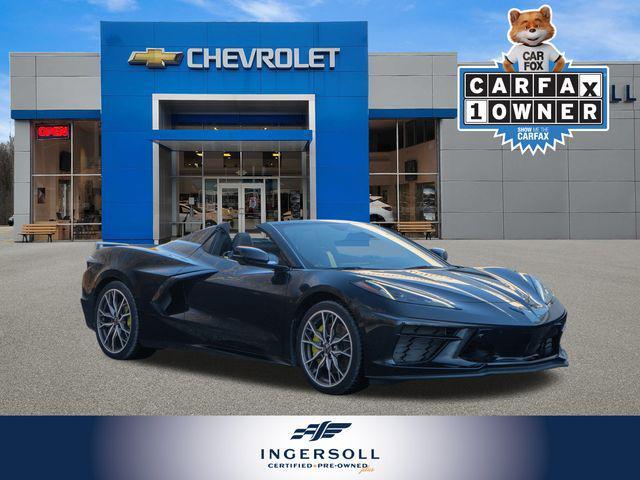 used 2024 Chevrolet Corvette car, priced at $86,512