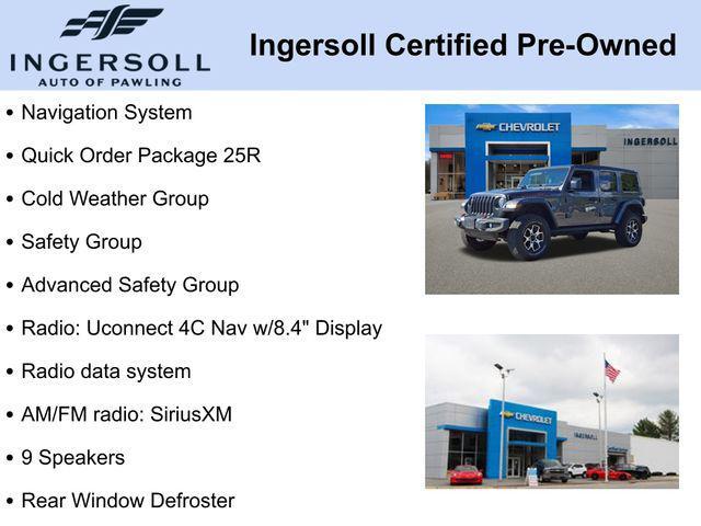 used 2022 Jeep Wrangler Unlimited car, priced at $39,816