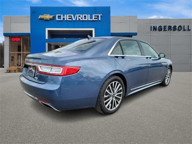 used 2018 Lincoln Continental car, priced at $24,250