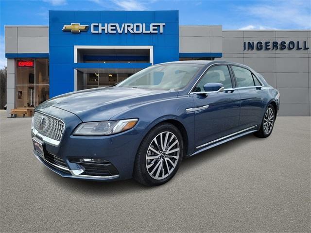 used 2018 Lincoln Continental car, priced at $22,358