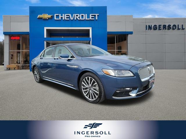 used 2018 Lincoln Continental car, priced at $22,750
