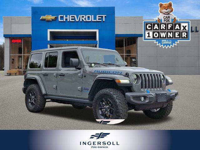 used 2023 Jeep Wrangler 4xe car, priced at $35,562