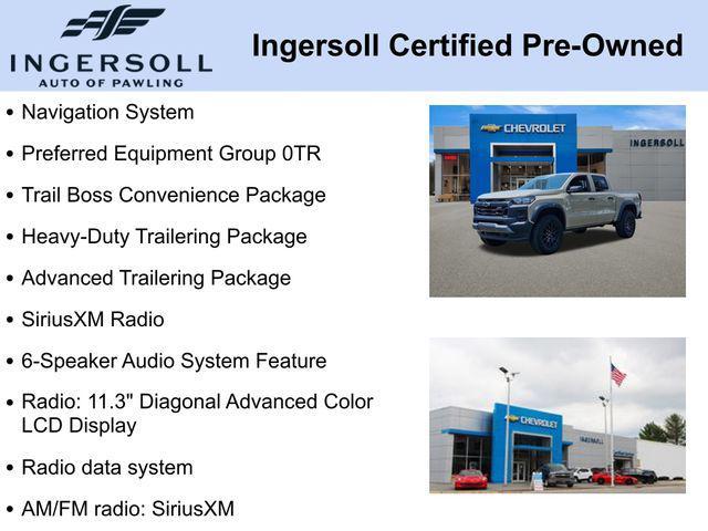 used 2023 Chevrolet Colorado car, priced at $37,968