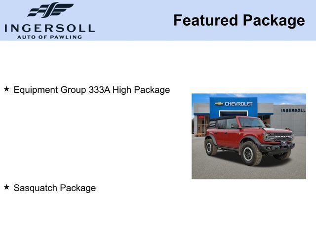 used 2022 Ford Bronco car, priced at $35,133