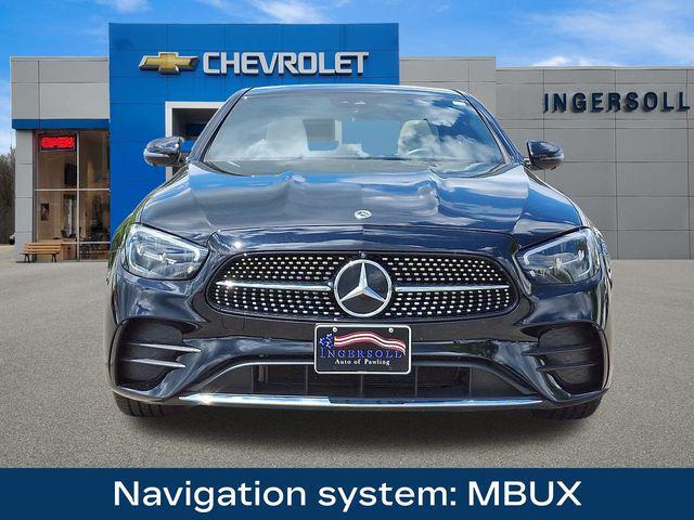 used 2022 Mercedes-Benz E-Class car, priced at $39,543