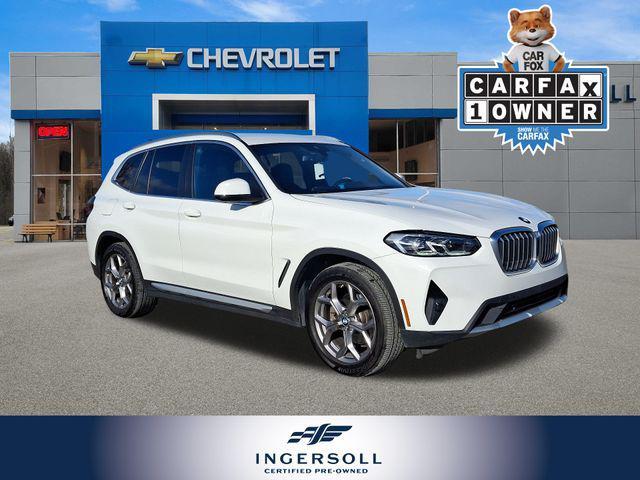 used 2022 BMW X3 car, priced at $37,498