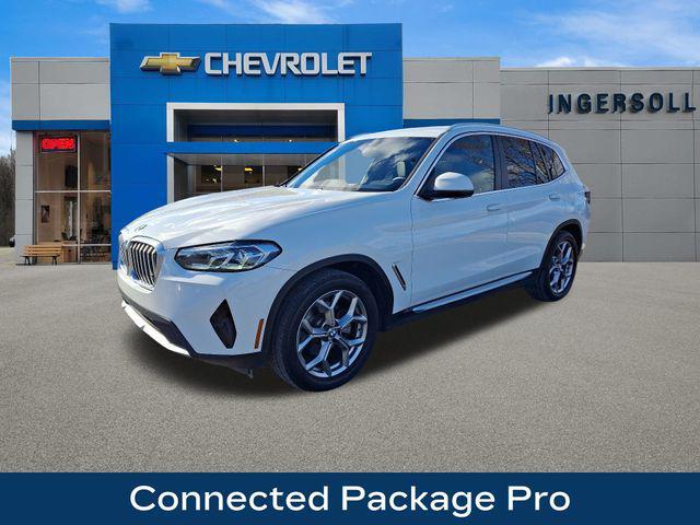 used 2022 BMW X3 car, priced at $37,498