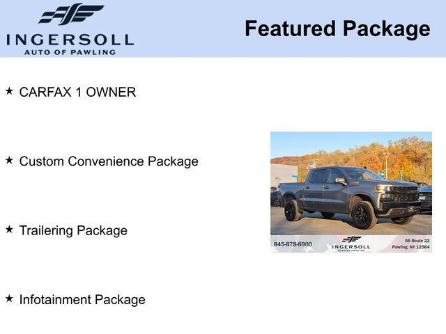 used 2021 Chevrolet Silverado 1500 car, priced at $38,596