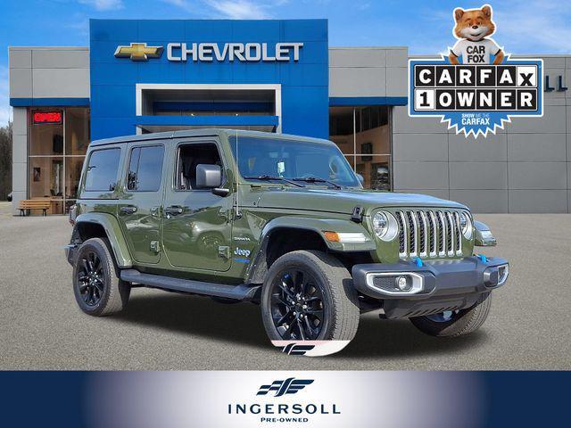 used 2022 Jeep Wrangler Unlimited 4xe car, priced at $31,879