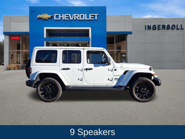 used 2022 Jeep Wrangler Unlimited 4xe car, priced at $31,426