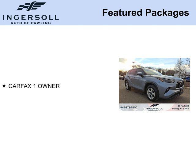 used 2022 Toyota Highlander Hybrid car, priced at $29,255