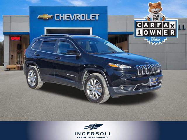 used 2018 Jeep Cherokee car, priced at $13,930