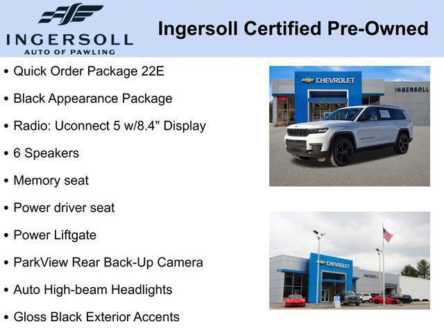 used 2022 Jeep Grand Cherokee L car, priced at $29,417