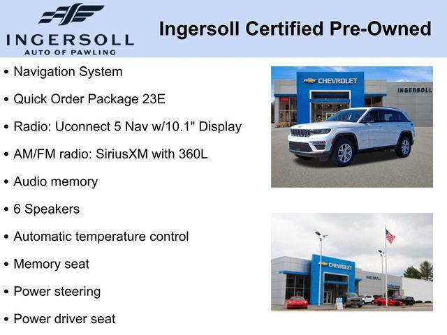 used 2023 Jeep Grand Cherokee car, priced at $31,850