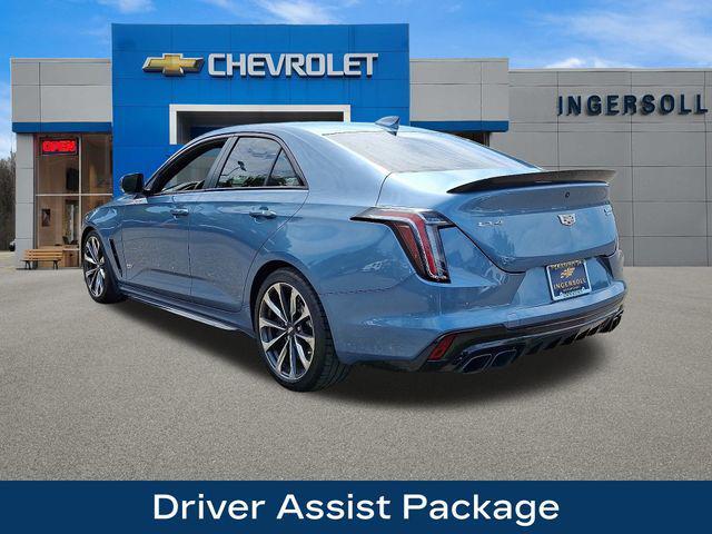used 2024 Cadillac CT4-V car, priced at $65,307