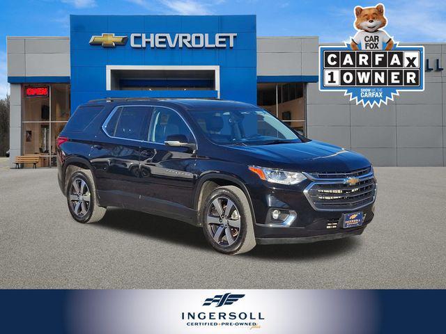 used 2021 Chevrolet Traverse car, priced at $31,497