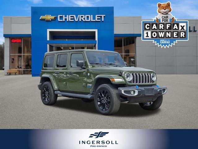 used 2024 Jeep Wrangler 4xe car, priced at $36,925