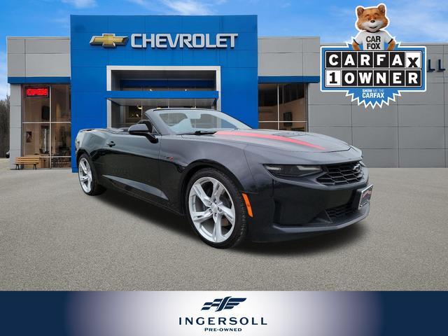 used 2021 Chevrolet Camaro car, priced at $39,357