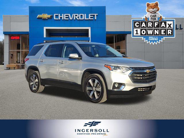 used 2021 Chevrolet Traverse car, priced at $29,621