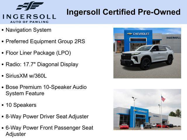 used 2024 Chevrolet Traverse car, priced at $51,573