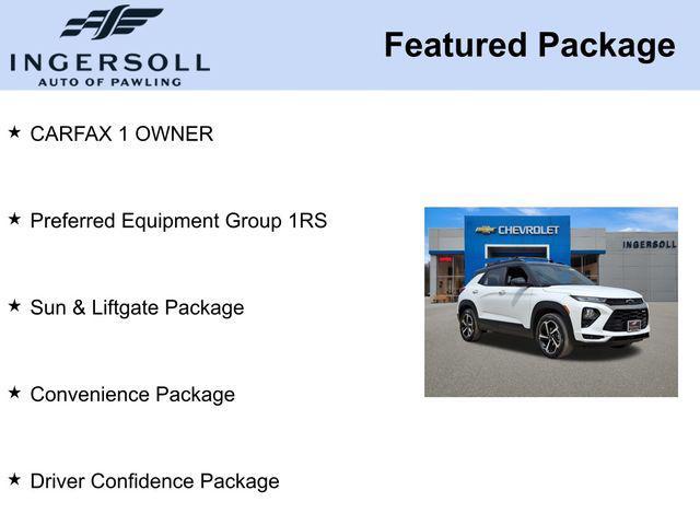 used 2022 Chevrolet TrailBlazer car, priced at $22,938