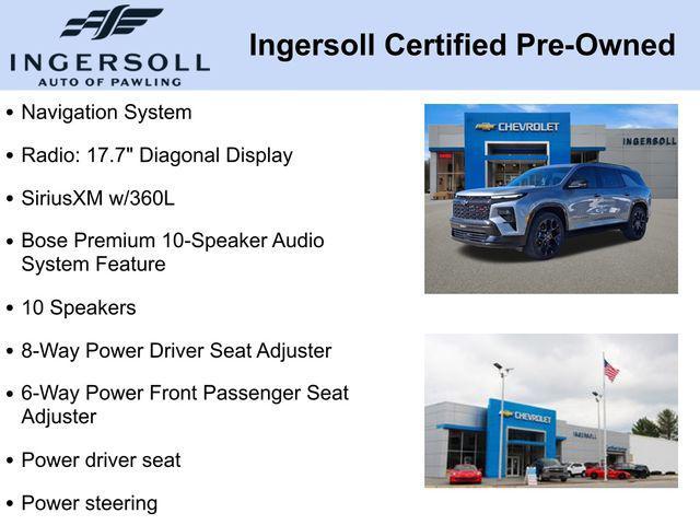 used 2024 Chevrolet Traverse car, priced at $49,929