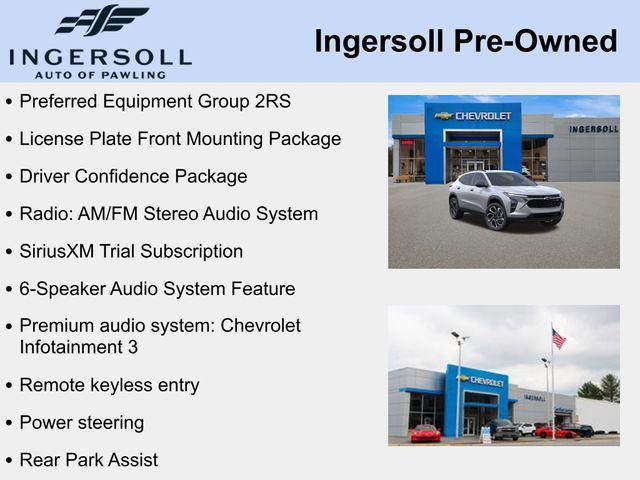 used 2025 Chevrolet Trax car, priced at $24,190