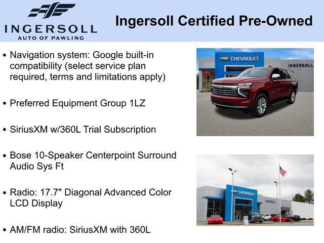 used 2025 Chevrolet Tahoe car, priced at $73,964