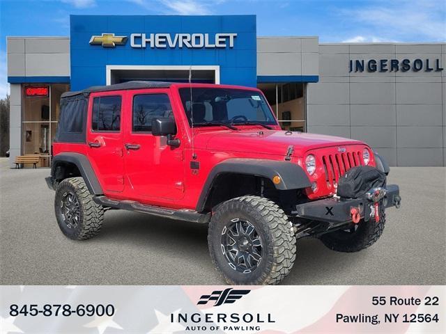 used 2014 Jeep Wrangler Unlimited car, priced at $16,768