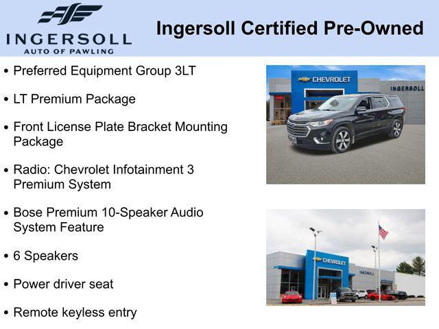 used 2020 Chevrolet Traverse car, priced at $20,417