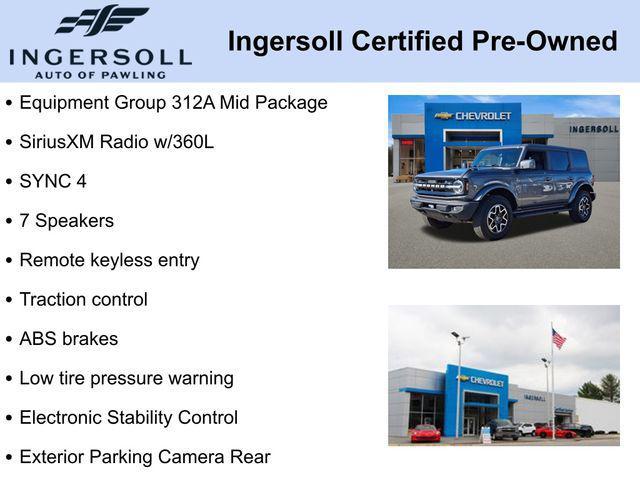 used 2023 Ford Bronco car, priced at $43,661