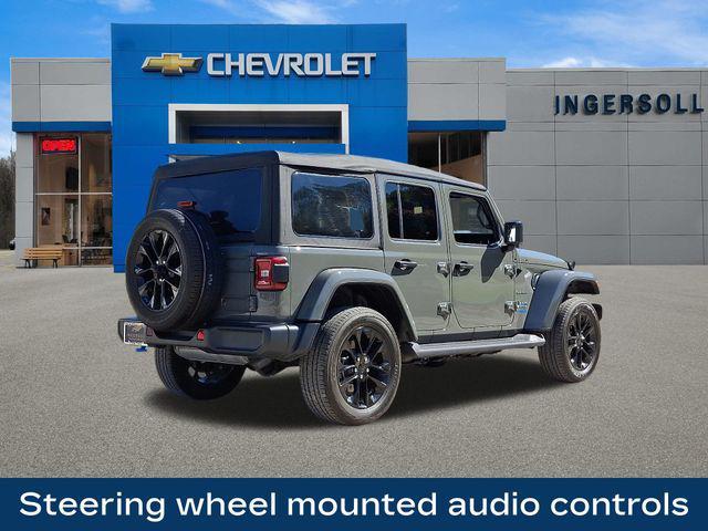 used 2022 Jeep Wrangler Unlimited 4xe car, priced at $31,449