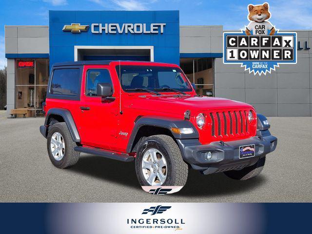 used 2019 Jeep Wrangler car, priced at $23,199